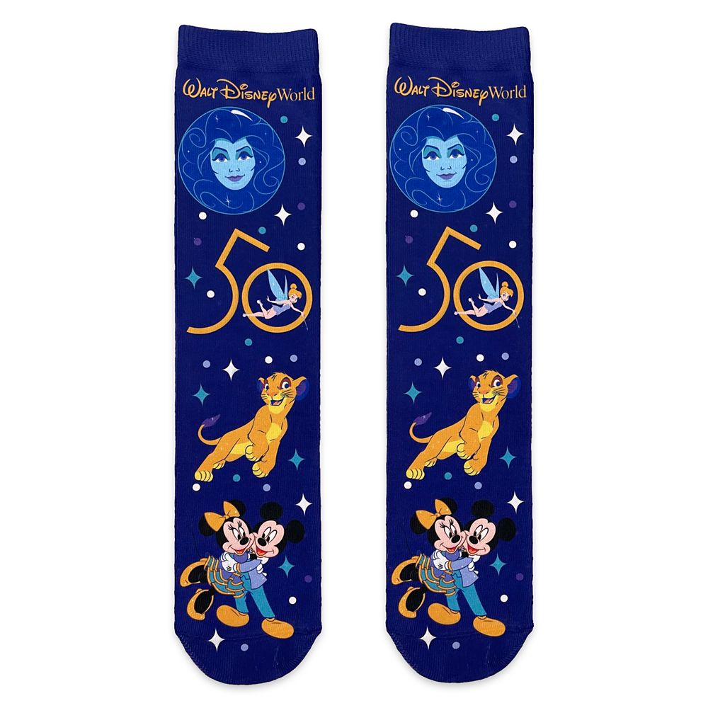 Walt Disney World 50th Anniversary Socks for Adults