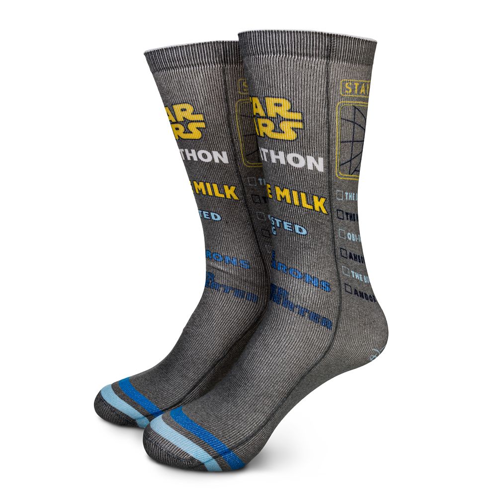 Star Wars Marathon Socks for Adults now available for purchase