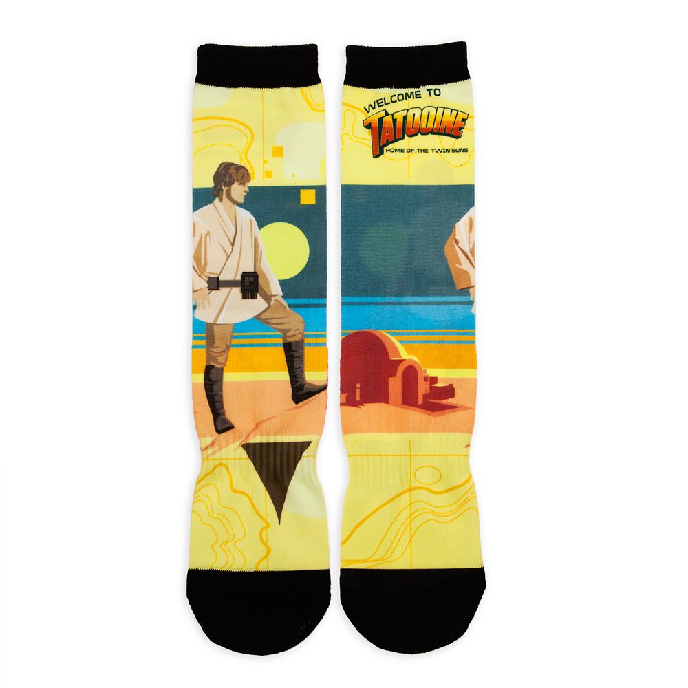 Luke Skywalker Tatooine Socks for Adults –  Star Wars