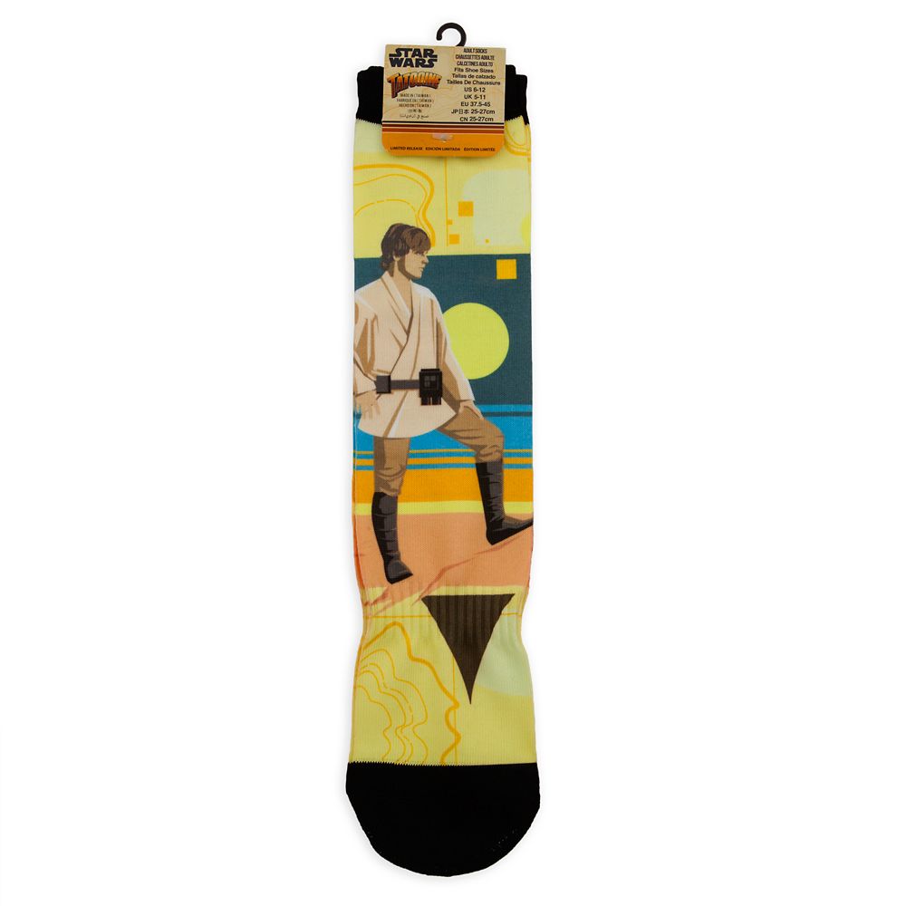 Luke Skywalker Tatooine Socks for Adults –  Star Wars