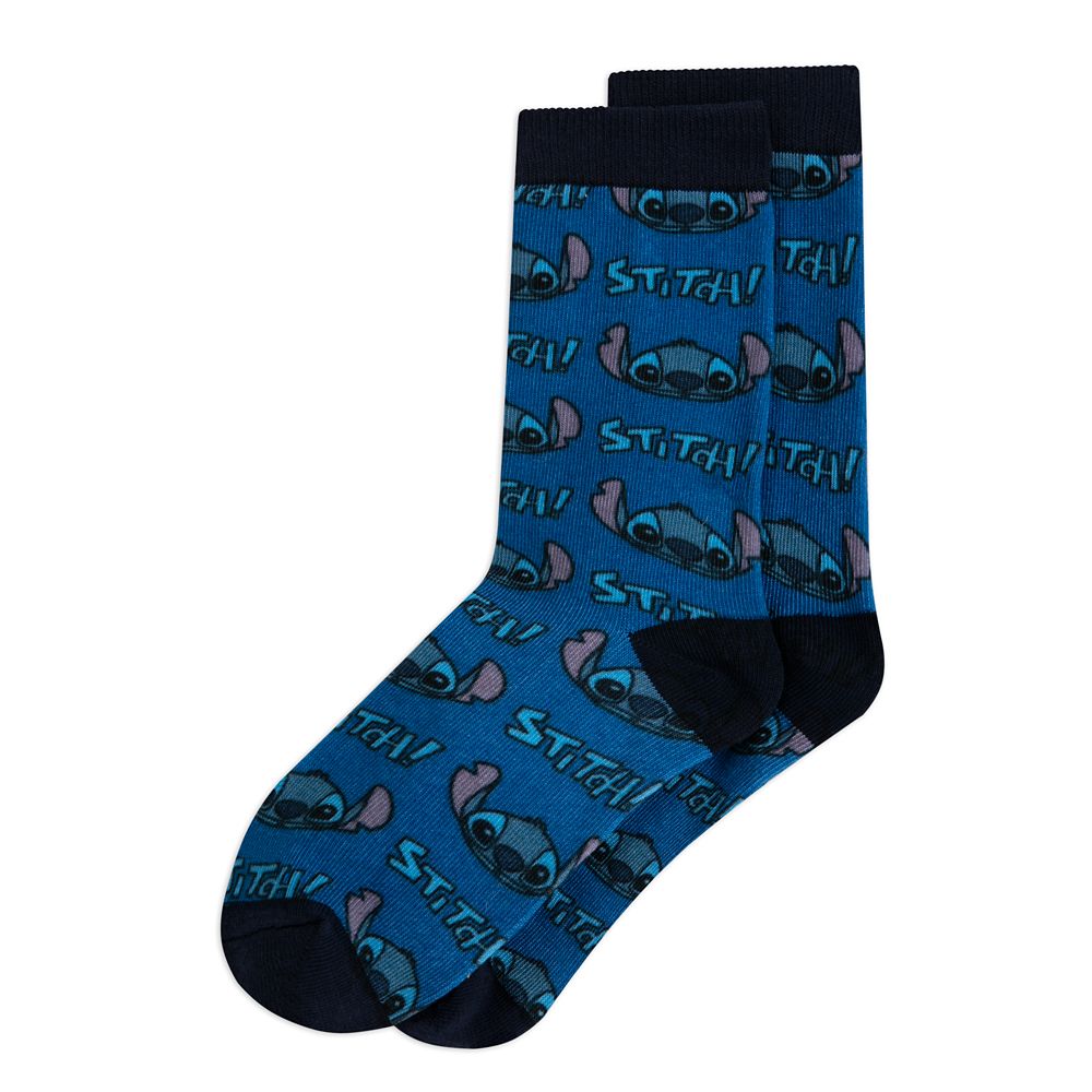 Stitch Holiday Socks in Ornament for Adults
