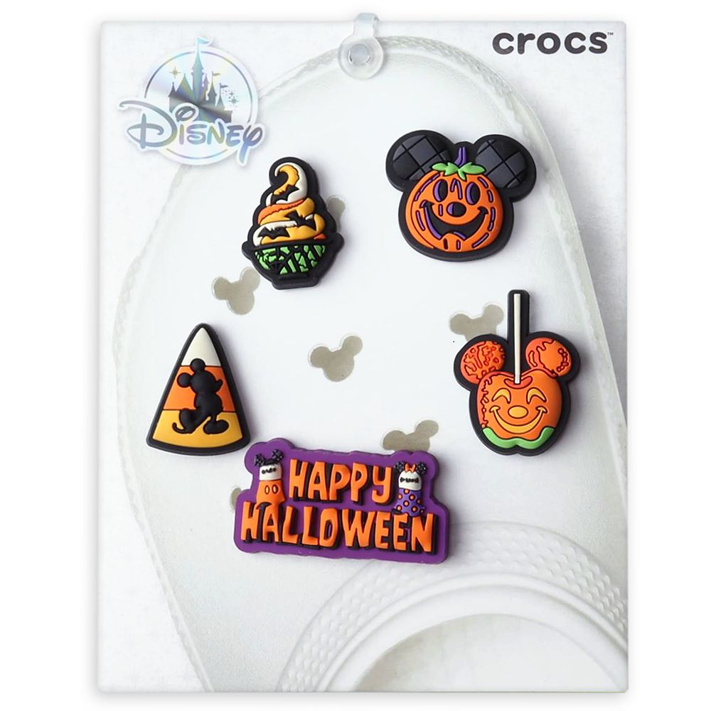 Mickey Mouse Halloween Jibbitz Set by Crocs