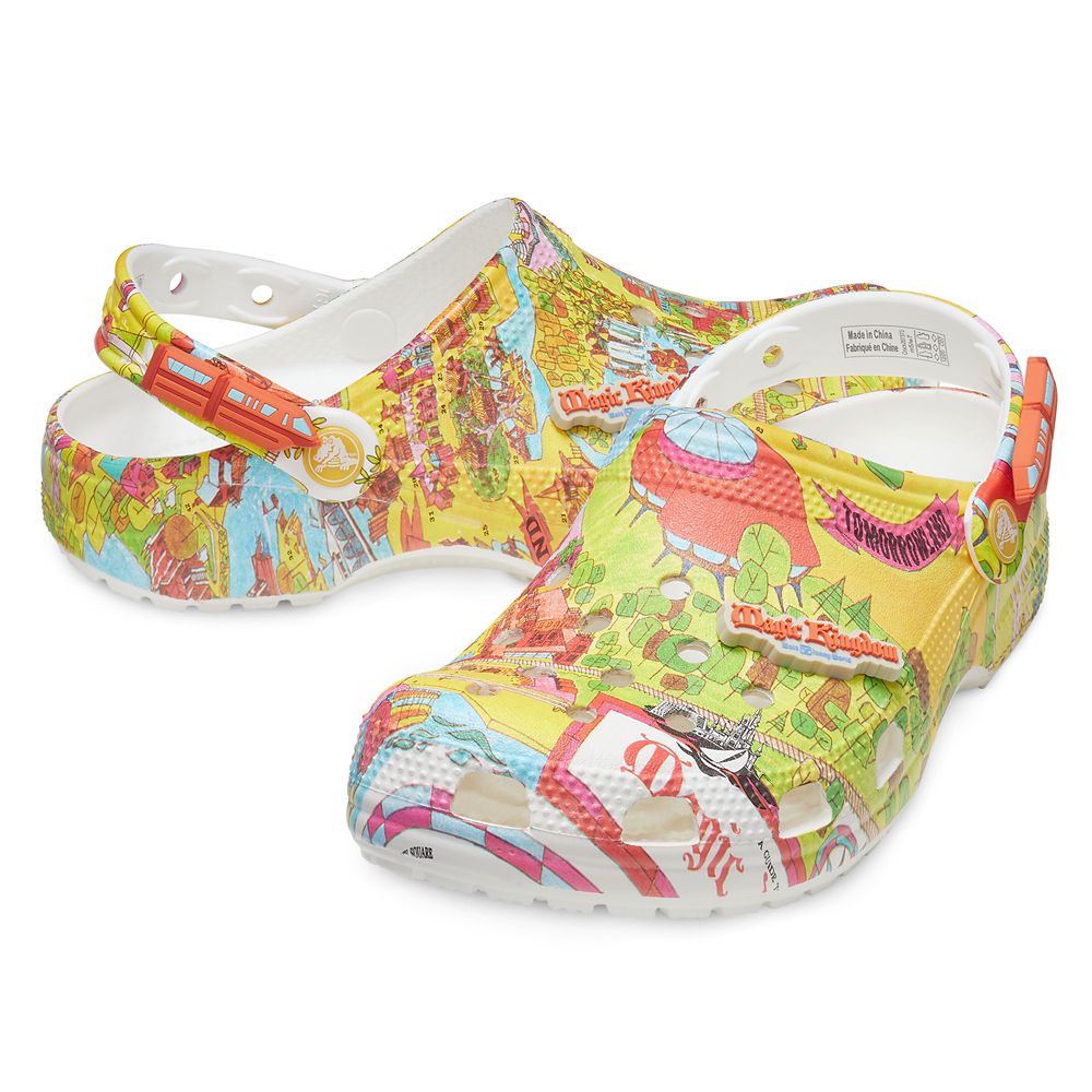 Walt Disney World Map Clogs for Adults by Crocs – Buy Now