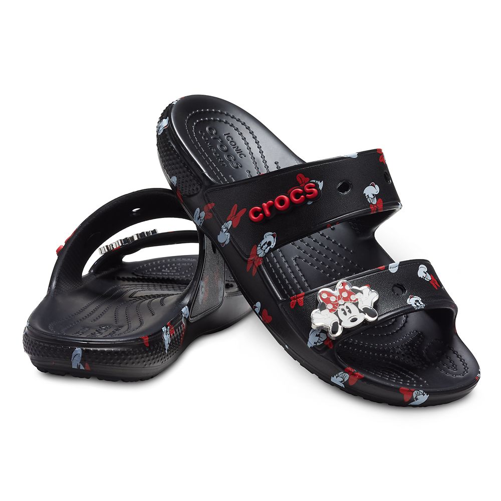 Minnie Mouse Sandals for Adults by Crocs