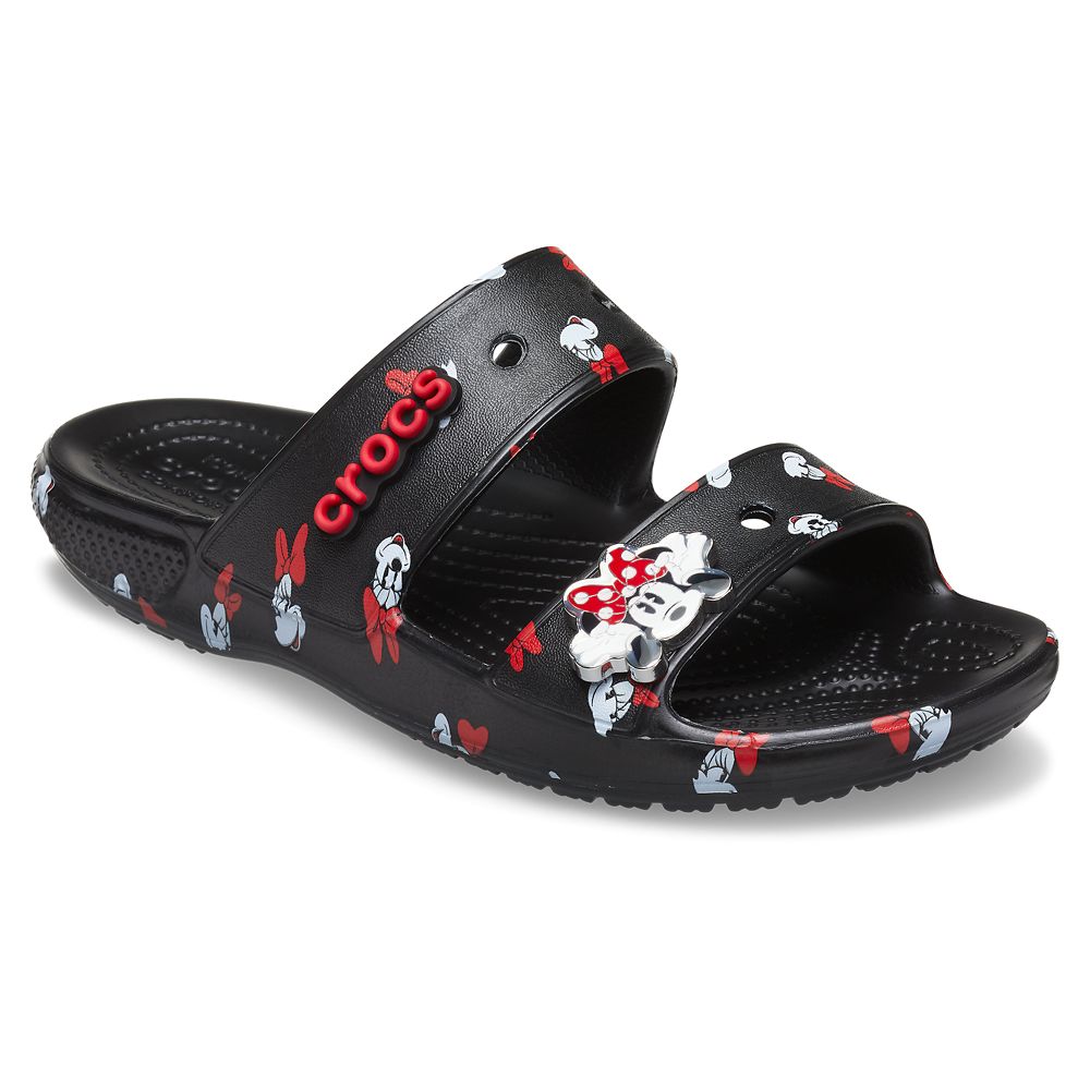 Minnie Mouse Sandals for Adults by Crocs