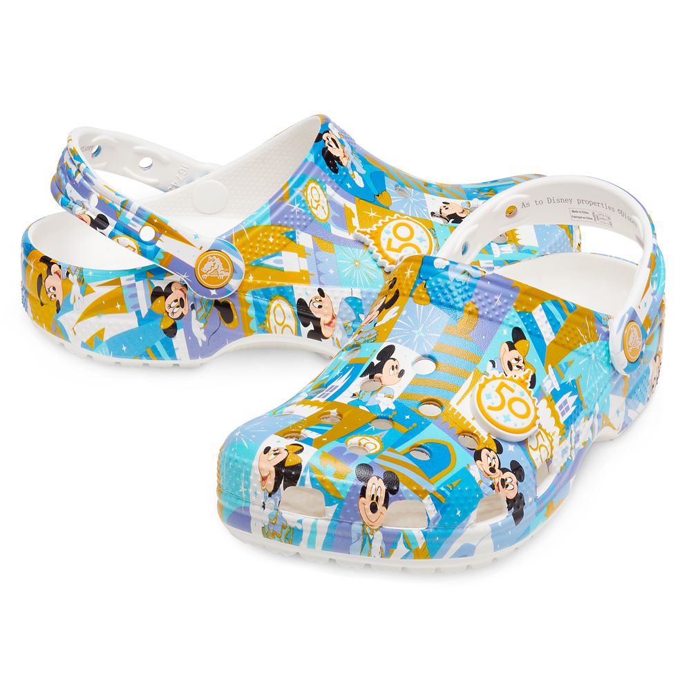 Walt Disney World 50th Anniversary Clogs for Adults by Crocs now available online