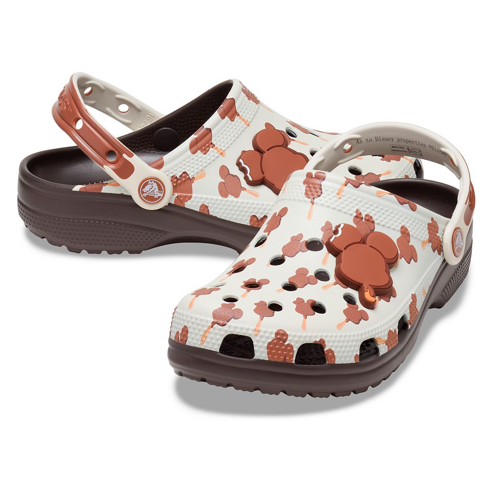Mickey Mouse Ice Cream Bar Clogs for Adults by Crocs is available online