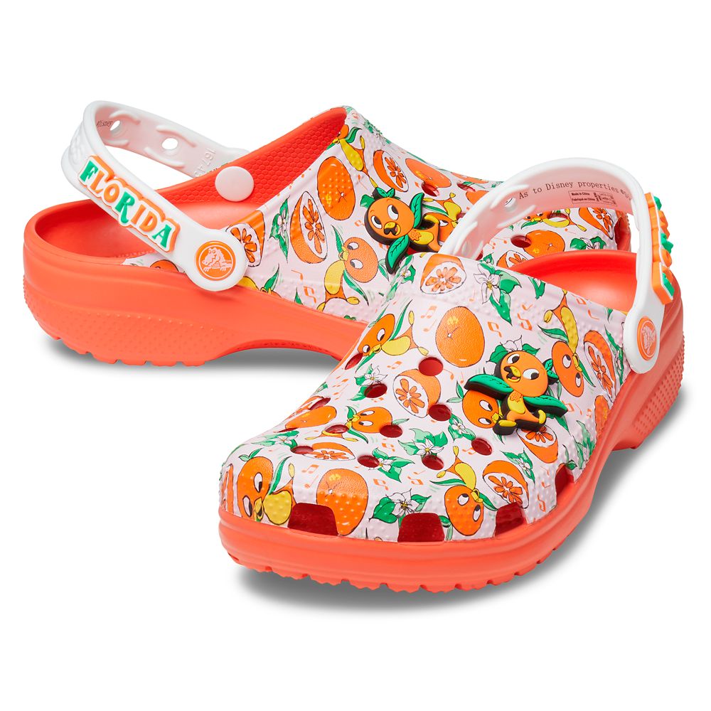 Orange Bird Clogs for Adults by Crocs – Walt Disney World 50th Anniversary available online for purchase