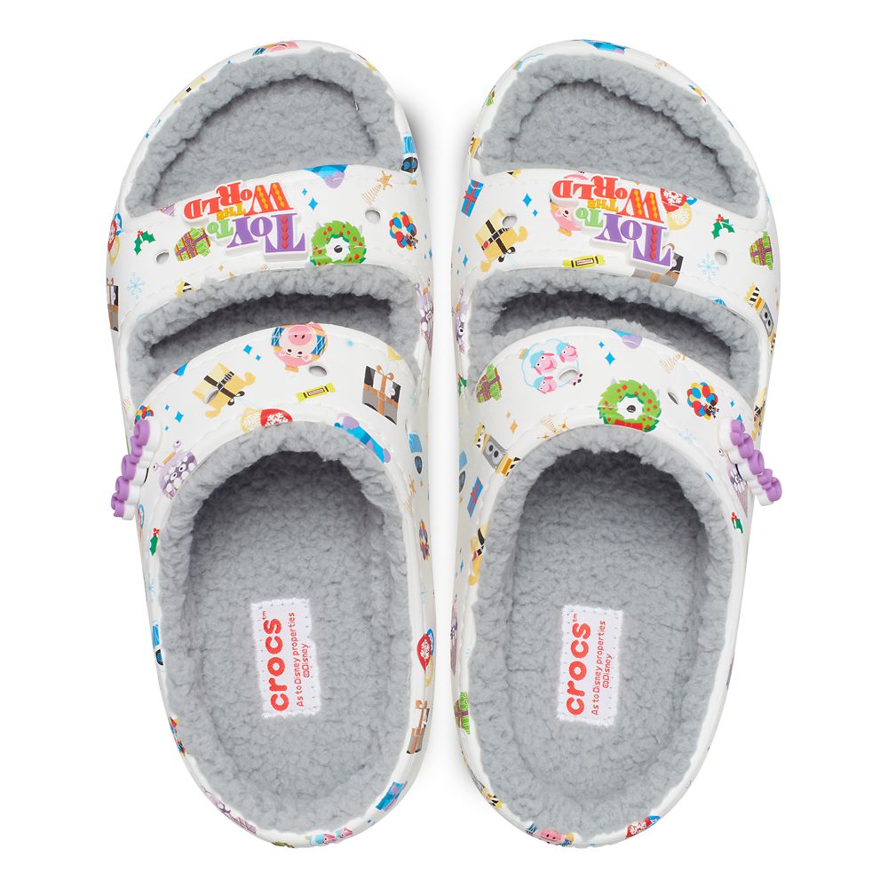 Pixar Holiday Cozzzy Sandals for Adults by Crocs