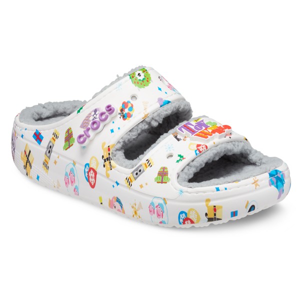 Pixar Holiday Cozzzy Sandals for Adults by Crocs