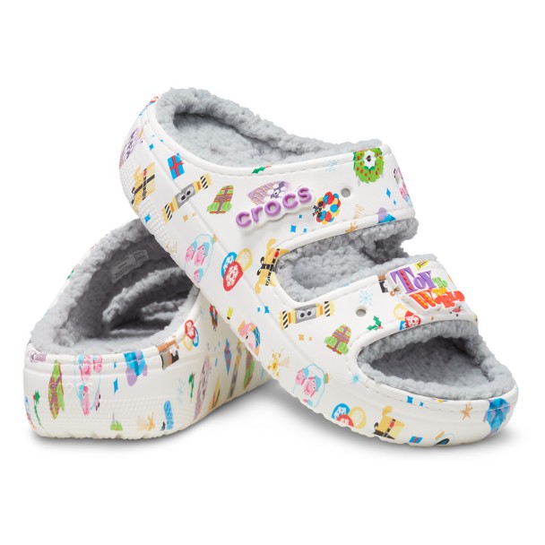 Pixar Holiday Cozzzy Sandals for Adults by Crocs