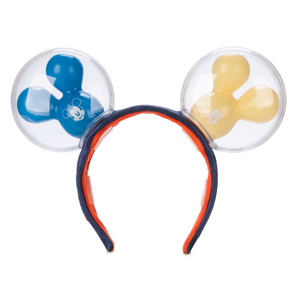 Mickey Mouse ”Play in the Park” Balloon Light-Up Ear Headband for Adults now available