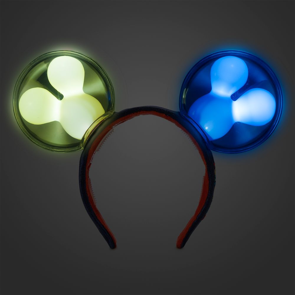 Mickey Mouse ''Play in the Park'' Balloon Light-Up Ear Headband for Adults