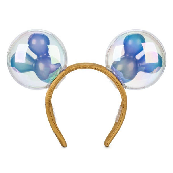 Mickey Mouse Balloon Walt Disney World 50th Anniversary Light-Up Ear Headband for Adults