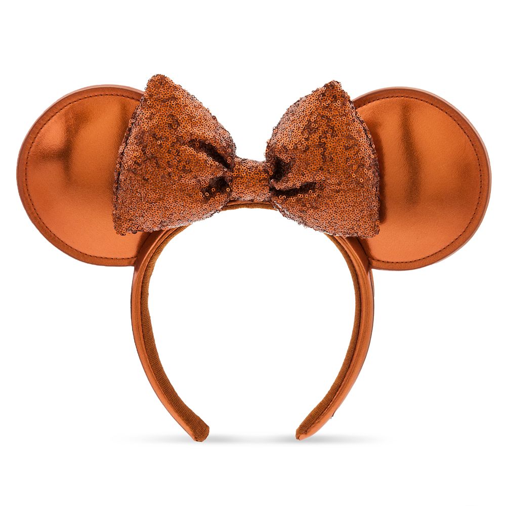 Minnie Mouse Sequin Ear Headband for Adults – Copper is here now
