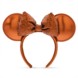 Minnie Mouse Sequin Ear Headband for Adults – Copper