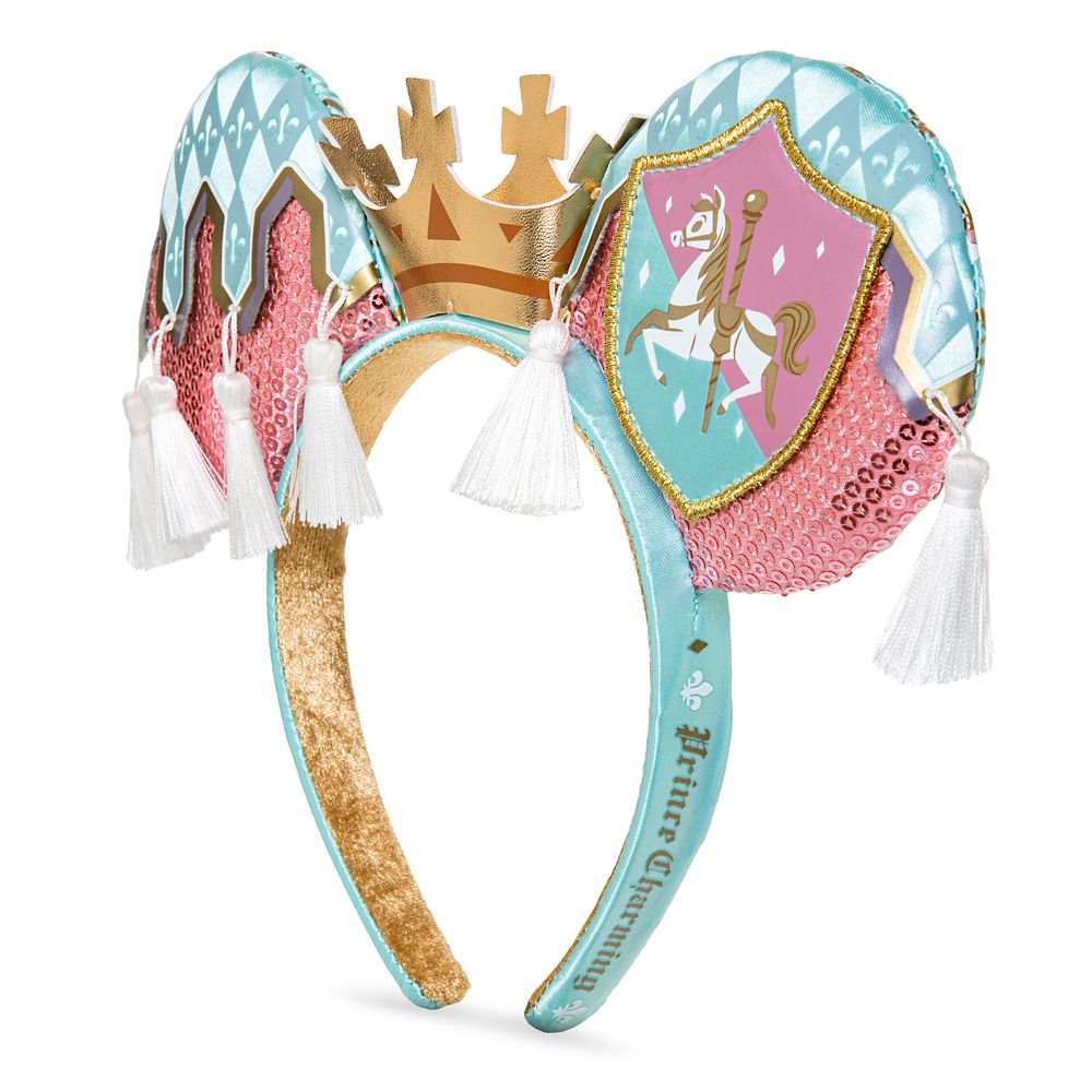 Mickey Mouse: The Main Attraction Ear Headband for Adults – Prince Charming Regal Carrousel – Limited Release