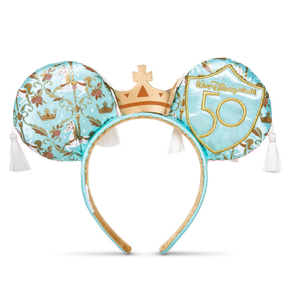 Mickey Mouse: The Main Attraction Ear Headband for Adults – Prince Charming Regal Carrousel – Limited Release