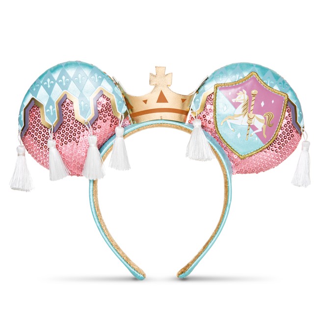 Mickey Mouse: The Main Attraction Ear Headband for Adults – Prince Charming Regal Carrousel – Limited Release