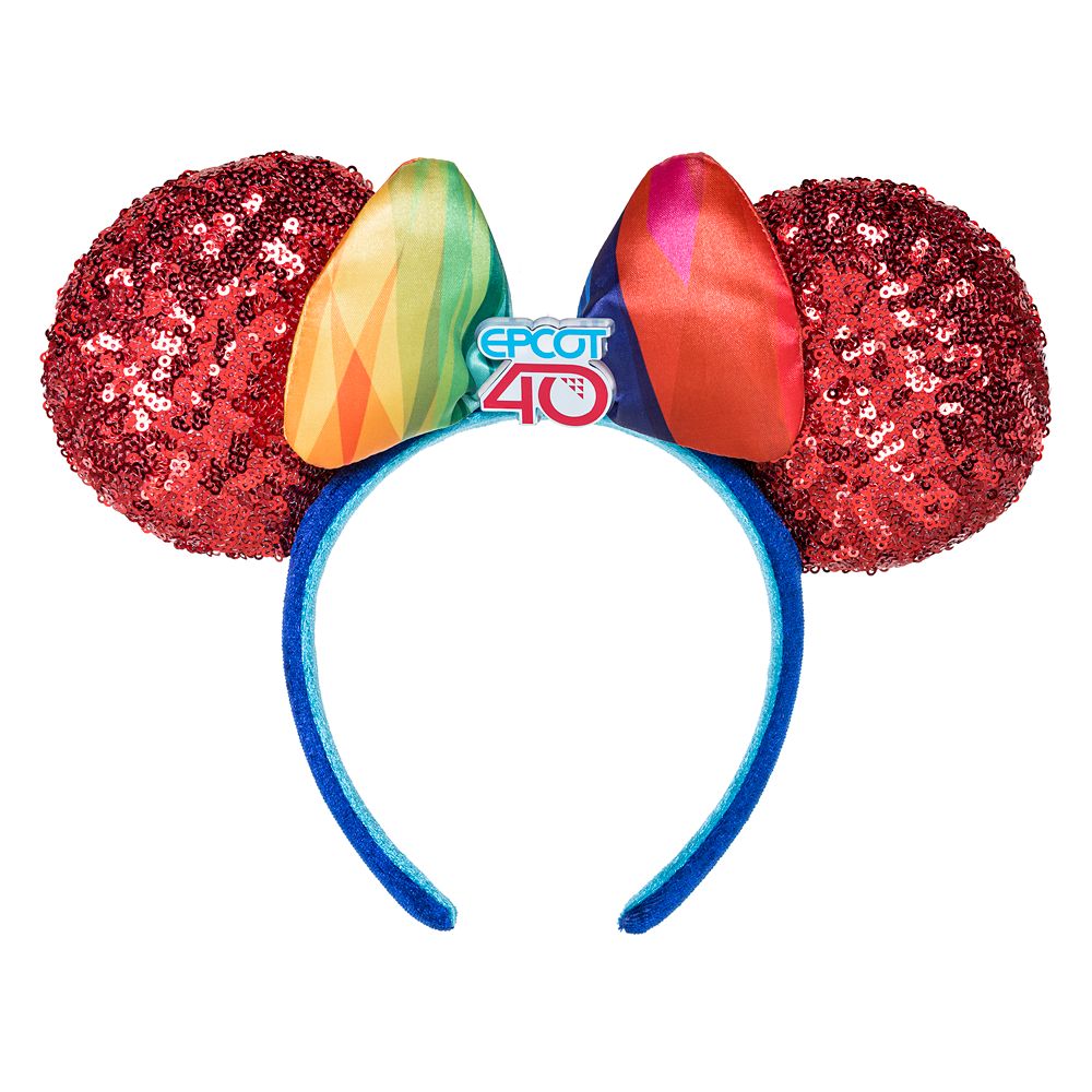 EPCOT 40th Anniversary Sequined Ear Headband