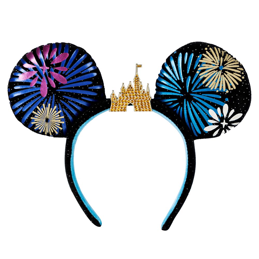 Mickey Mouse: The Main Attraction Ear Headband for Adults – Cinderella Castle Fireworks – Limited Release | shopDisney