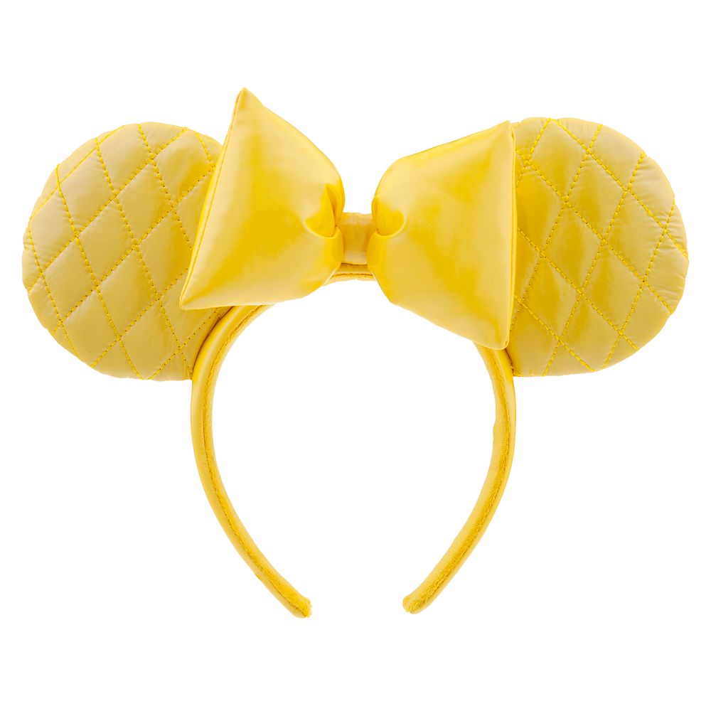Minnie Mouse Yellow Quilted Ear Headband for Adults released today