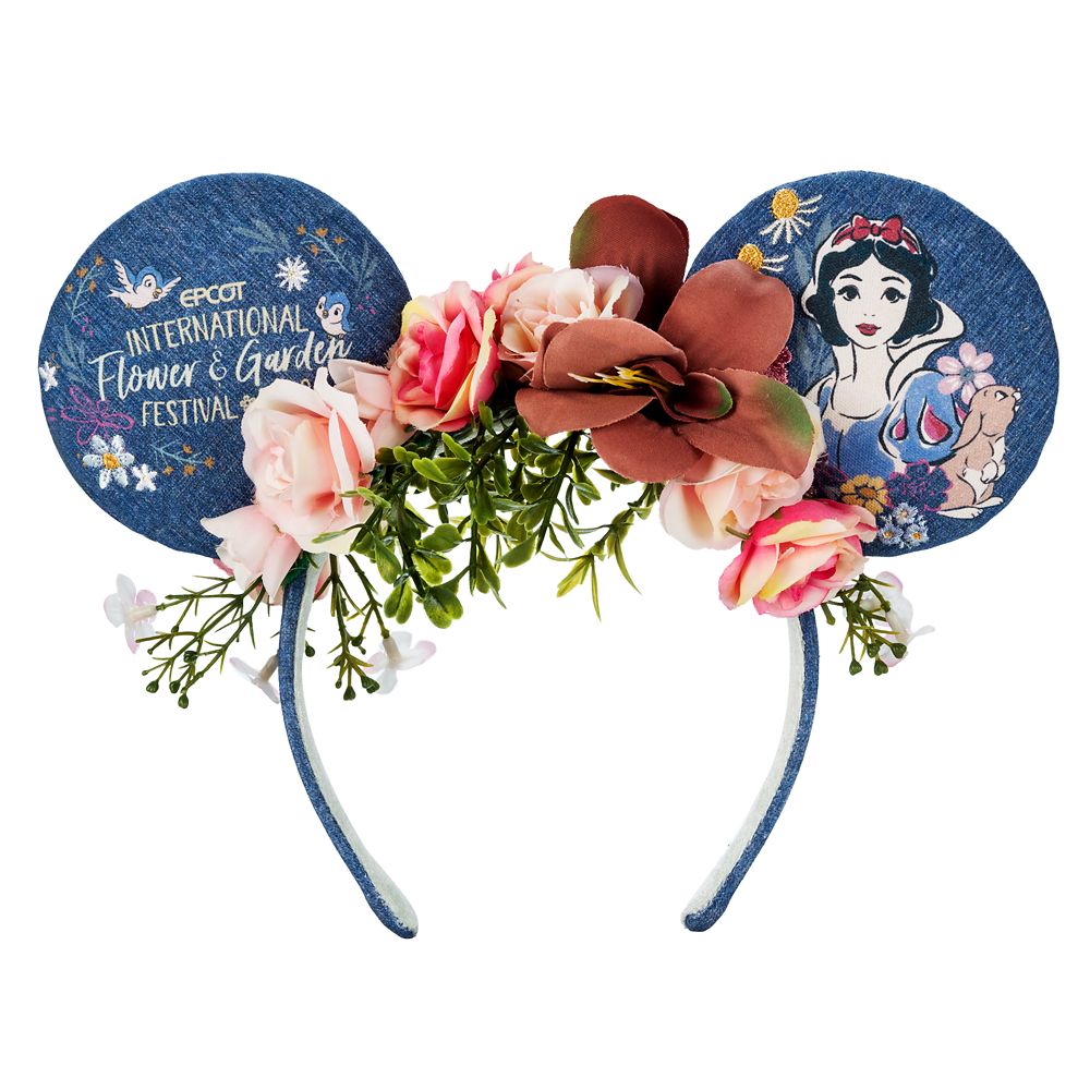 Snow White Ear Headband for Adults – EPCOT International Flower and Garden Festival 2023 is now available