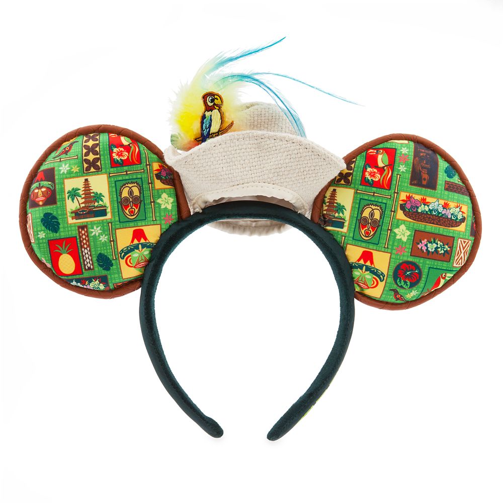 Mickey Mouse: The Main Attraction Ear Headband for Adults – Enchanted Tiki Room – Limited Release