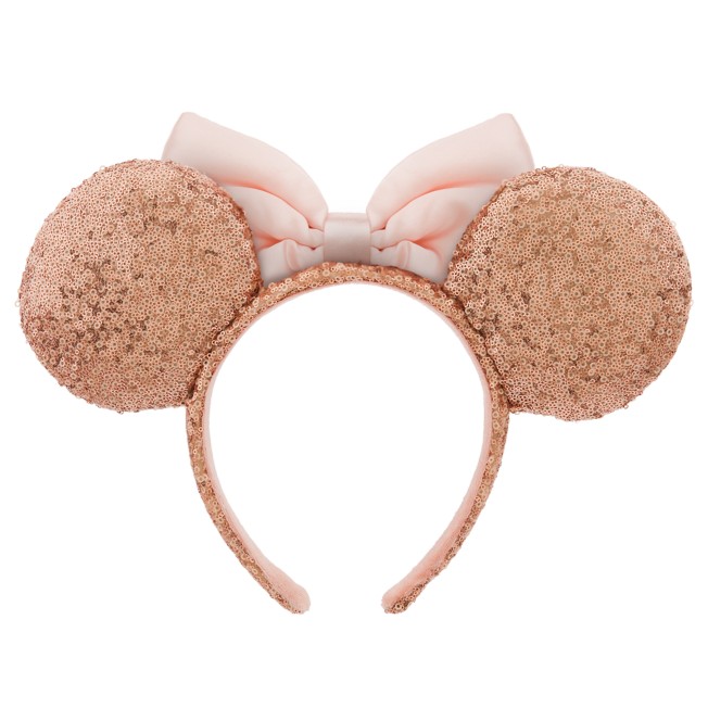 Disney Mickey Mouse Ears Headband Hairband Gold 