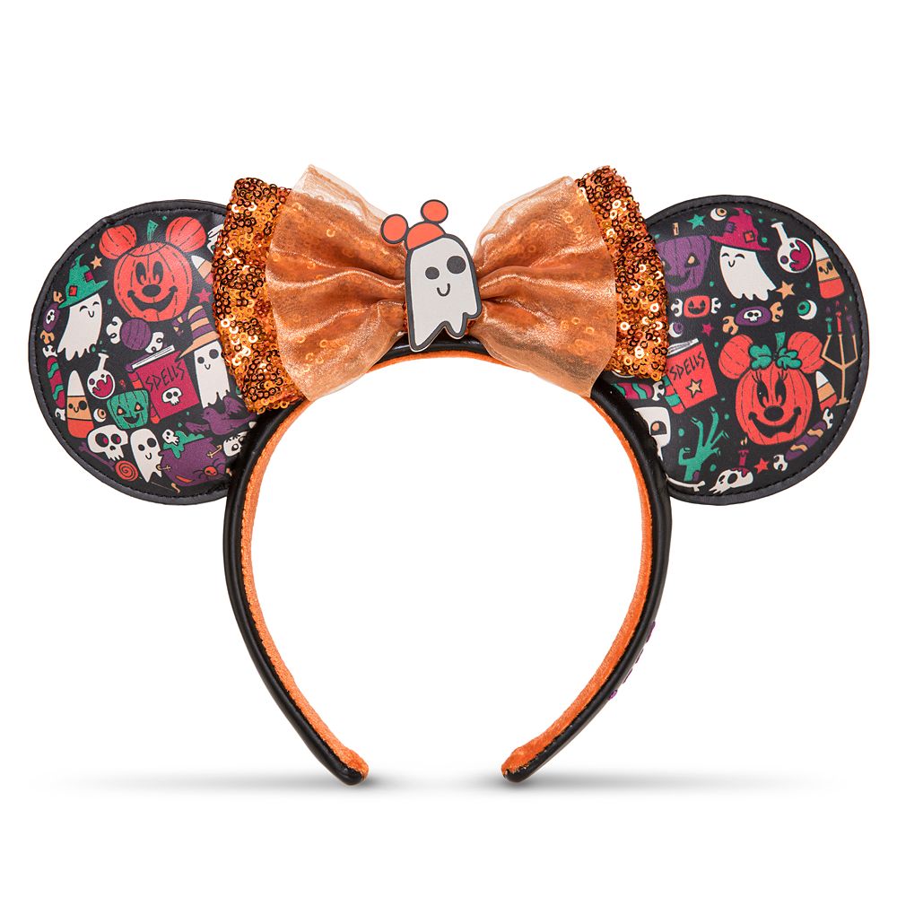 Minnie Mouse Ear Headband with Sequined Bow – Halloween now available online