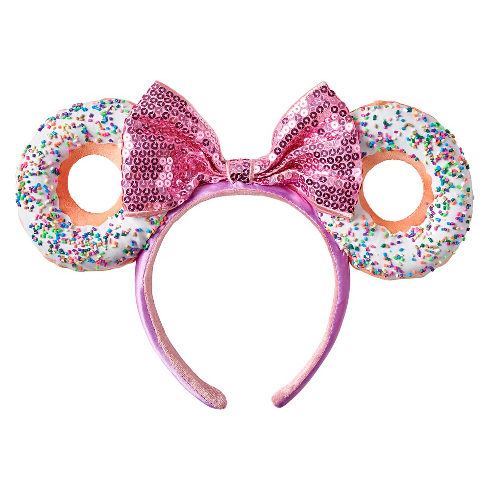 Minnie Mouse Donut Ear Headband for Adults