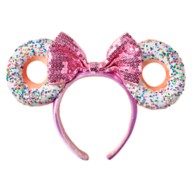 Minnie Mouse Donut Ear Headband for Adults