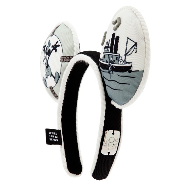 Mickey Mouse Steamboat Willie Ear Headband for Adults – Disney100