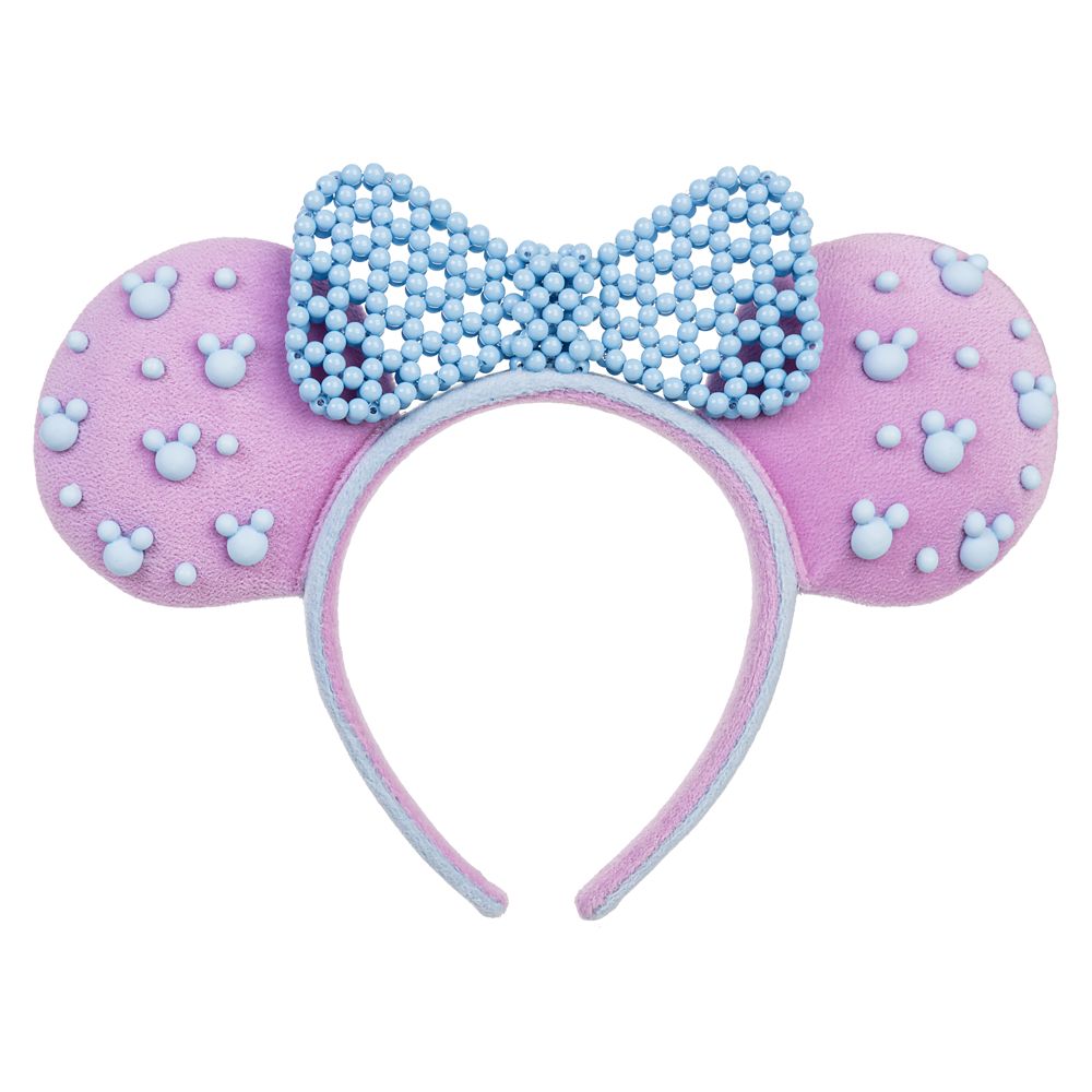 Minnie Mouse Beaded Ear Headband for Adults