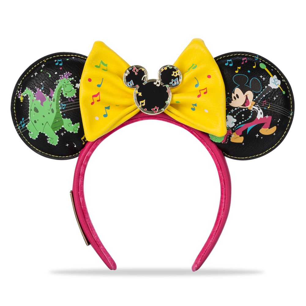 Minnie Mouse Loungefly Ear Headband – The Main Street Electrical Parade 50th Anniversary here now