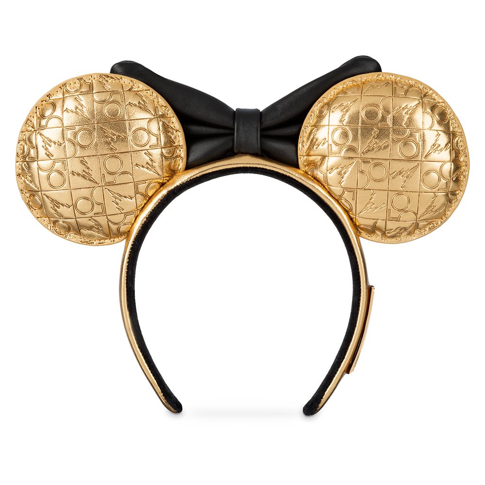 Walt Disney World 50th Anniversary Loungefly Leather Minnie Mouse Ear ...