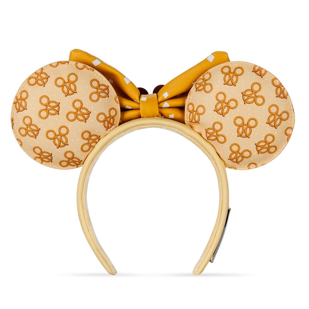 Minnie Mouse Pretzel Loungefly Ear Headband for Adults