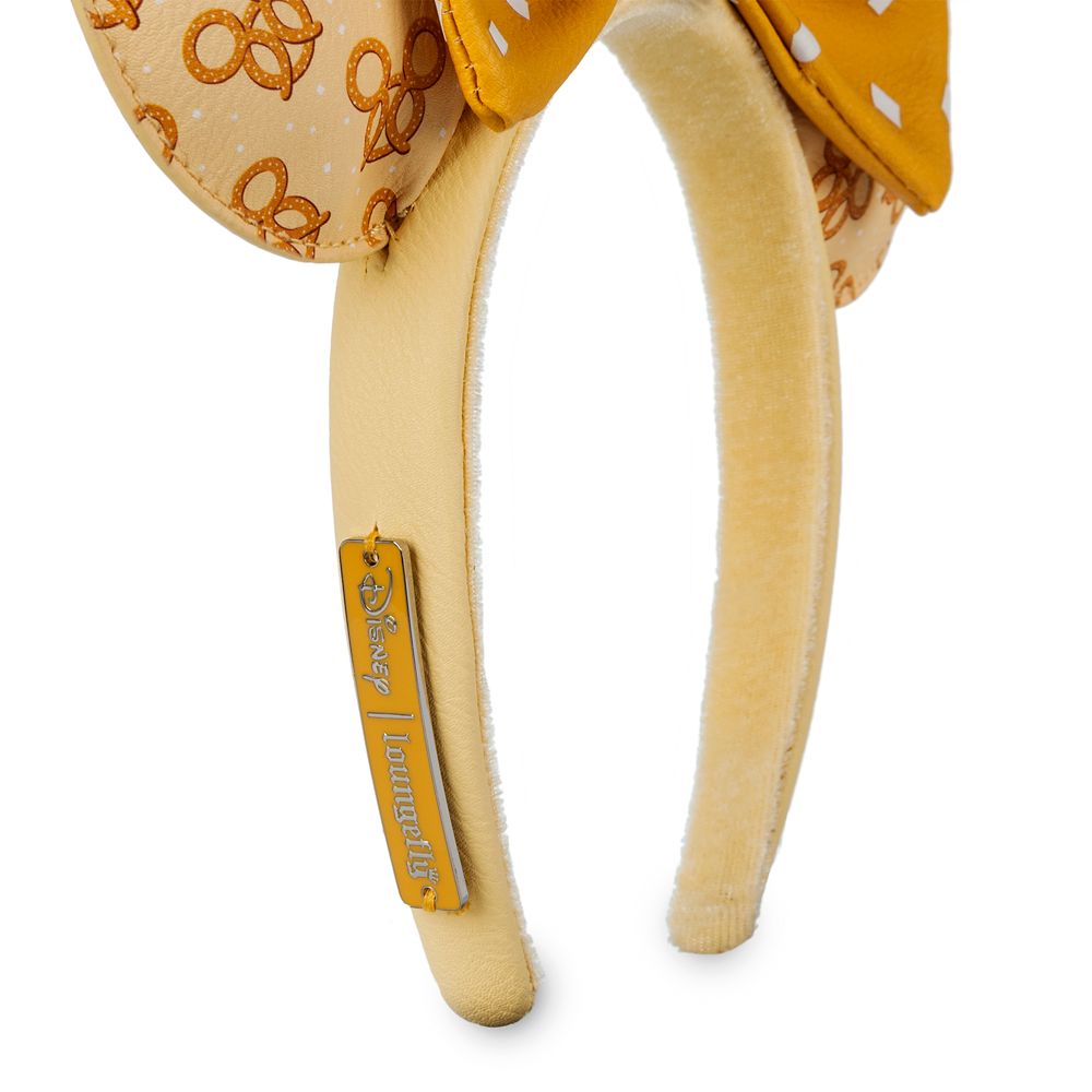 Minnie Mouse Pretzel Loungefly Ear Headband for Adults