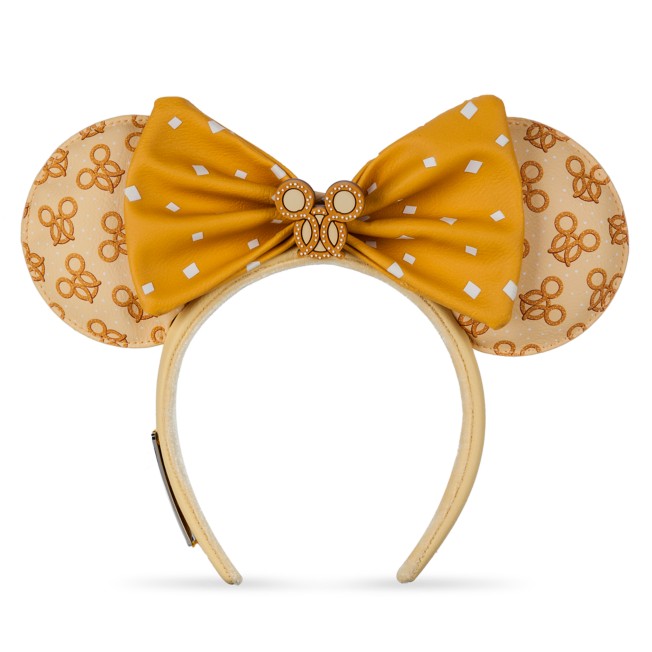 Minnie Mouse Pretzel Loungefly Ear Headband for Adults | shopDisney