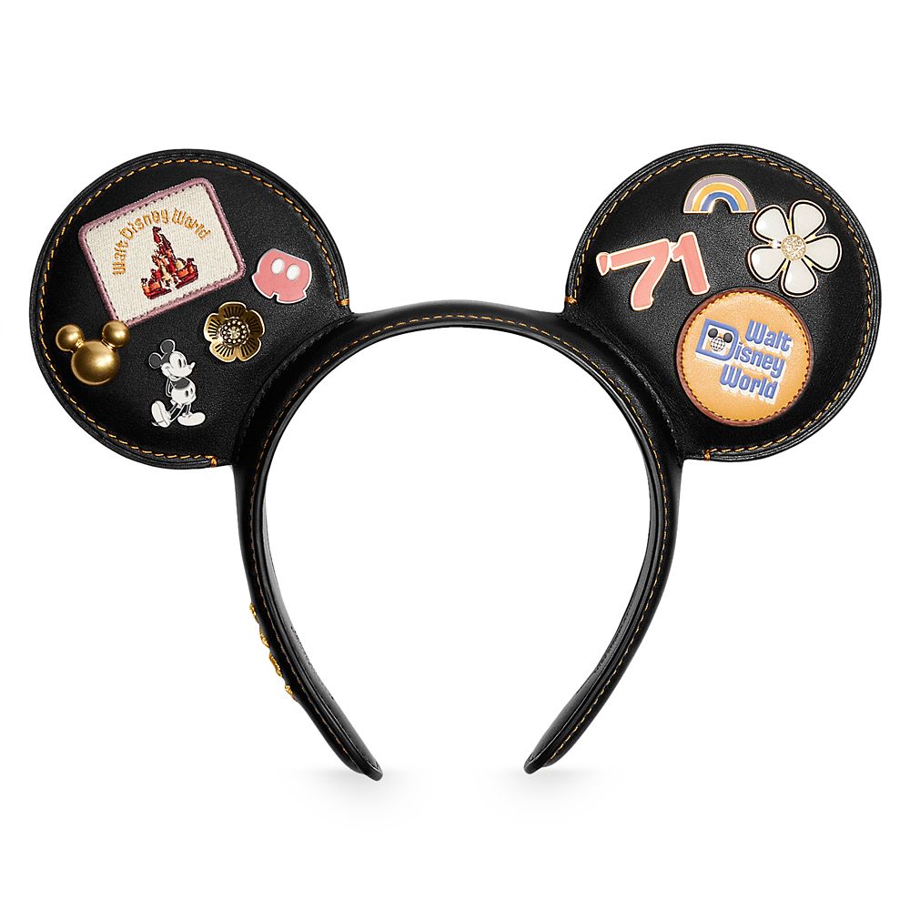 Mickey Mouse Leather Ear Headband for Adults by COACH – Walt Disney World now out for purchase