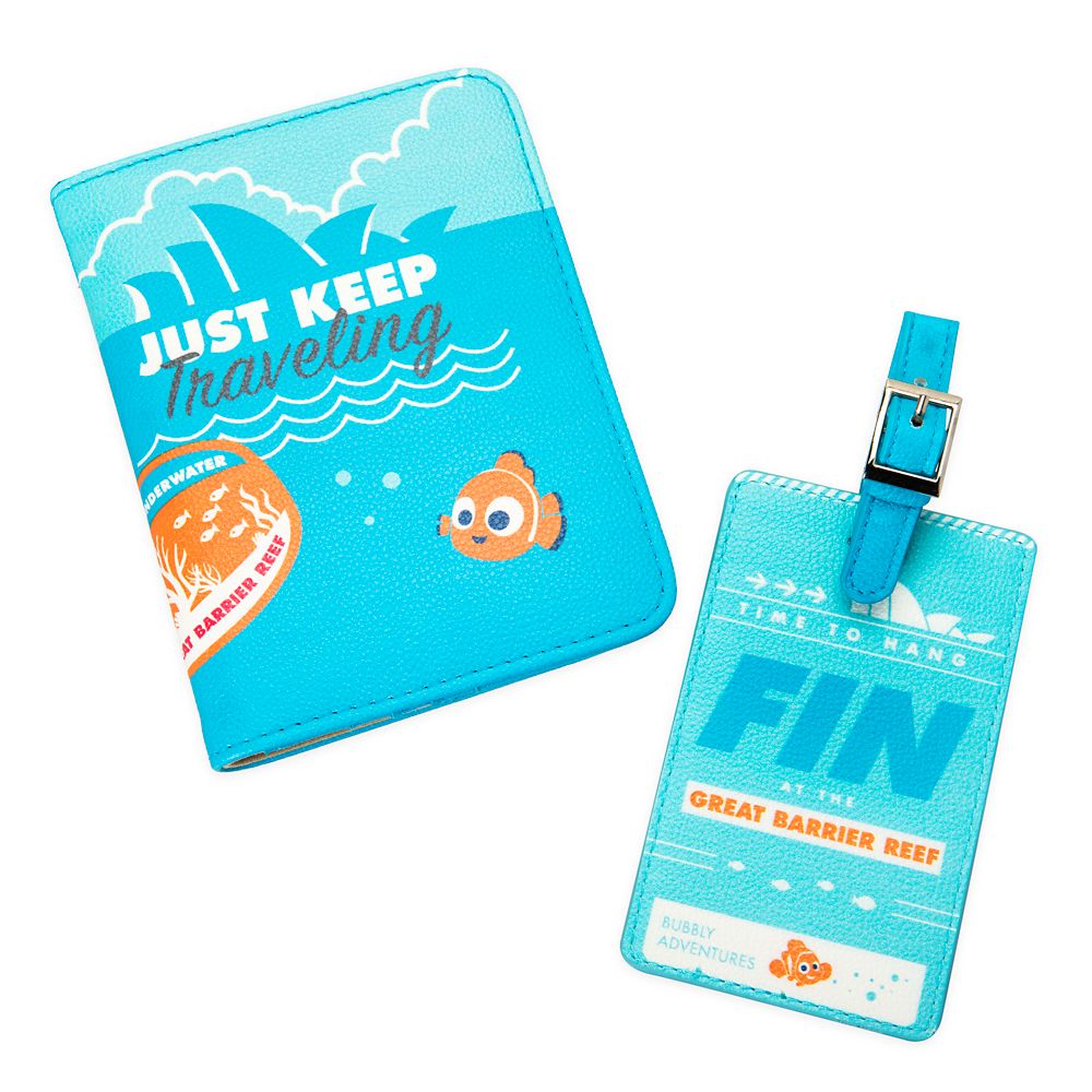 Finding Nemo Luggage Tag & Passport Case – Oh My Disney