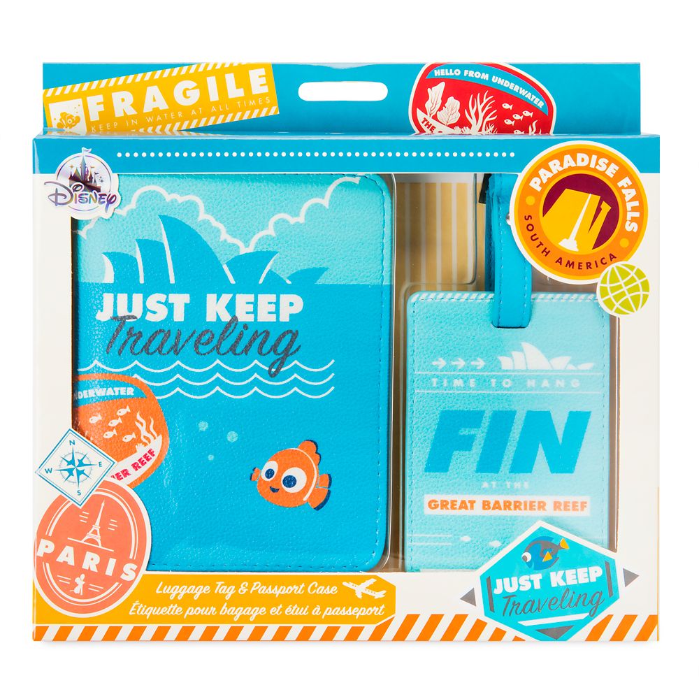 Finding Nemo Luggage Tag & Passport Case – Oh My Disney