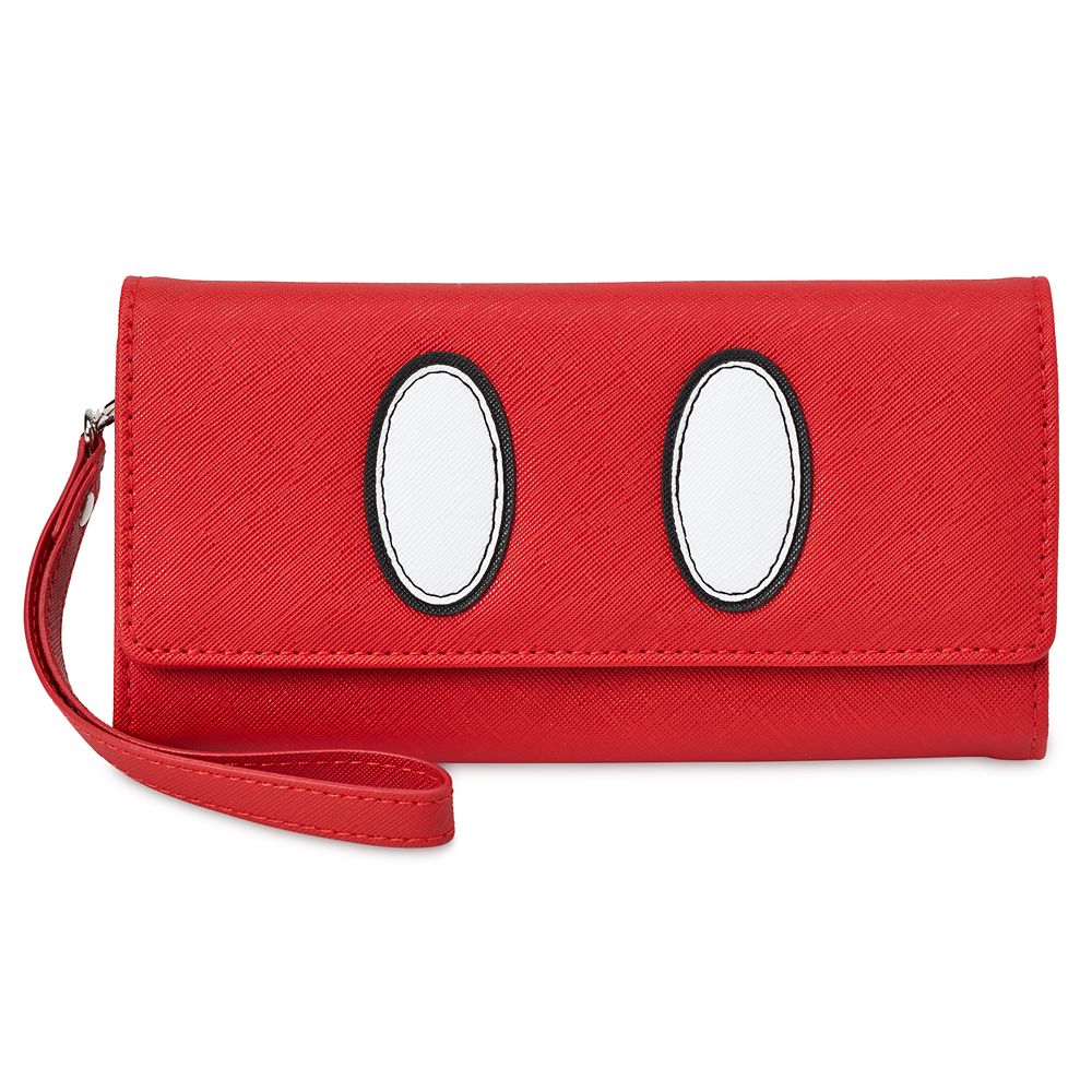 Mickey Mouse Red Wristlet Wallet