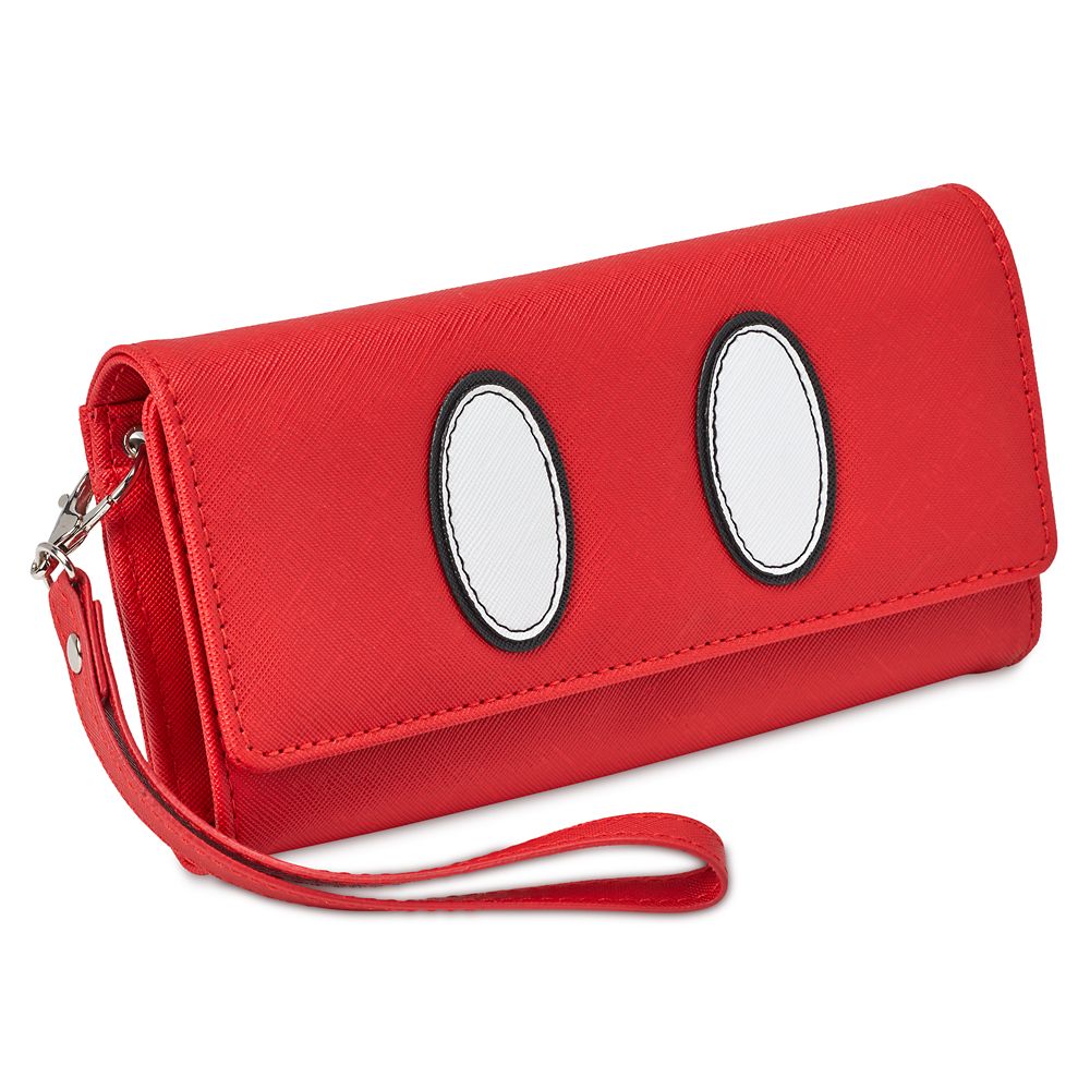 Mickey Mouse Red Wristlet Wallet