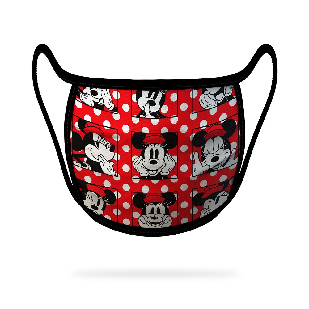 Mickey and Minnie Mouse Cloth Face Masks 4-Pack Set