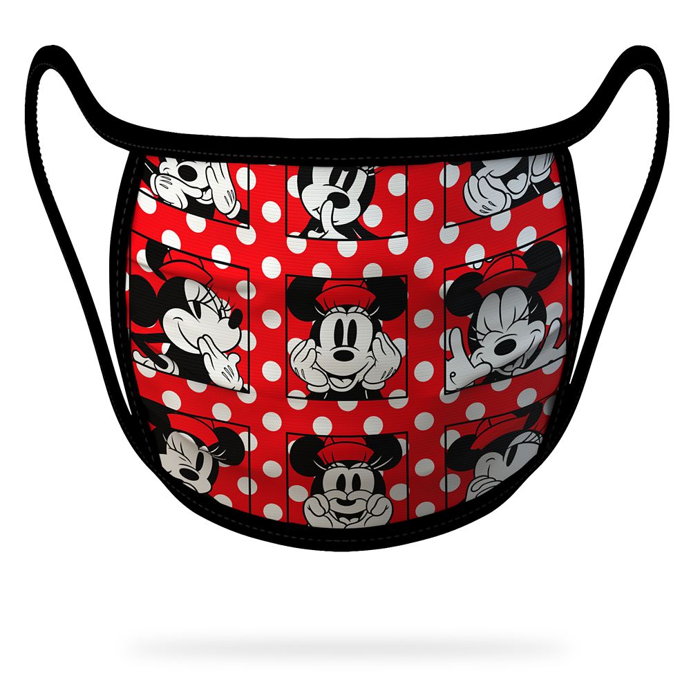 Large – Mickey and Minnie Mouse Cloth Face Masks 4-Pack Set – Pre-Order