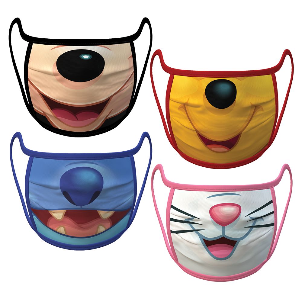 Small – Disney Cloth Face Masks 4-Pack Set – Pre-Order