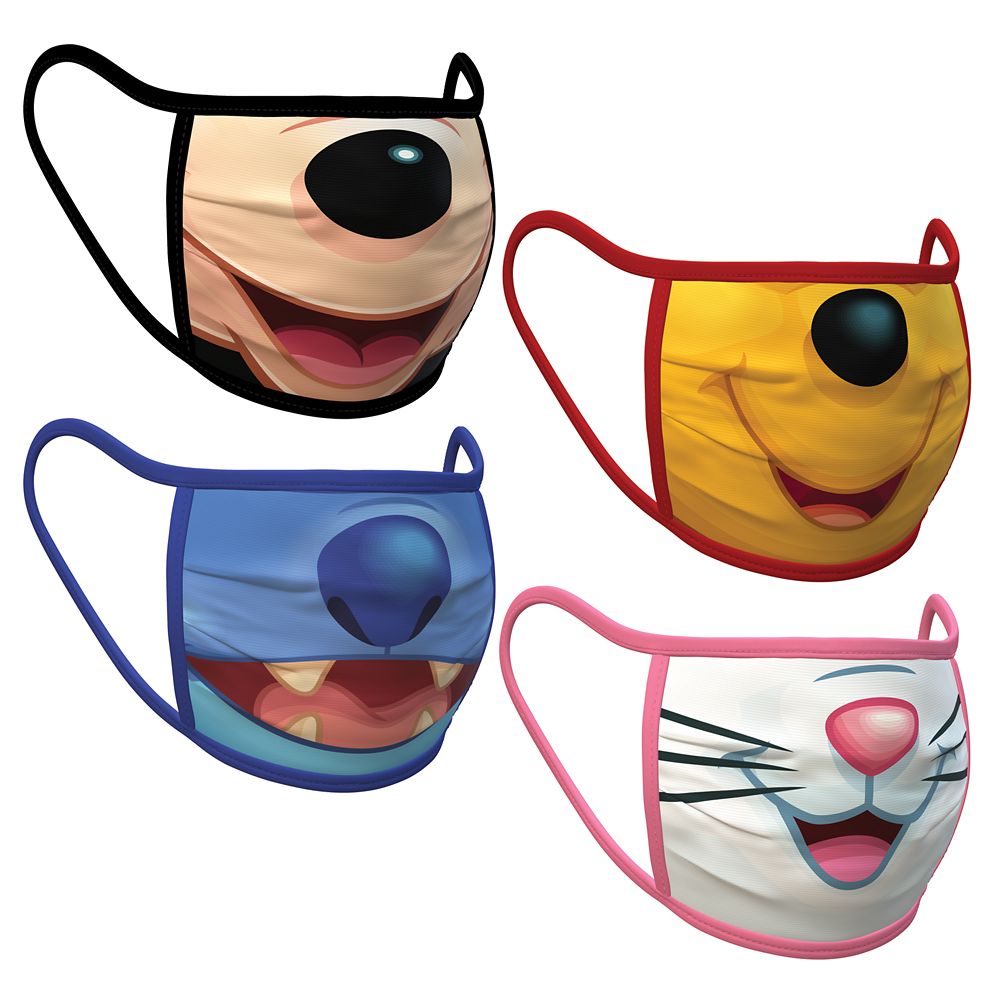 Large – Disney Cloth Face Masks 4-Pack Set – Pre-Order