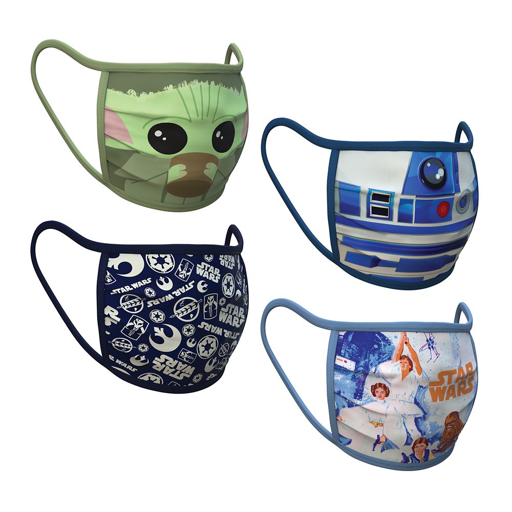 Star Wars Cloth Face Masks 4-Pack Set – Pre-Order