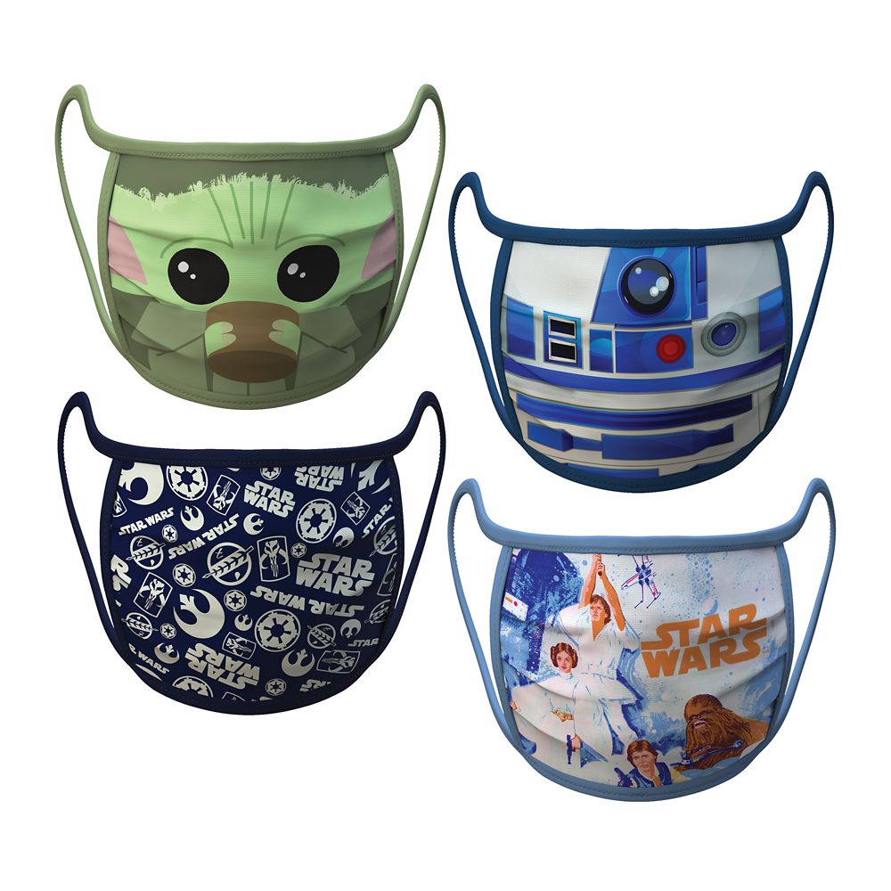 Large – Star Wars Cloth Face Masks 4-Pack Set – Pre-Order